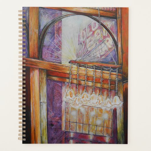 We vliegen allemaal rond hetzelfde licht. planner (Voorkant)