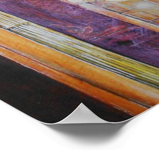 We vliegen allemaal rond hetzelfde licht. poster (Hoek)