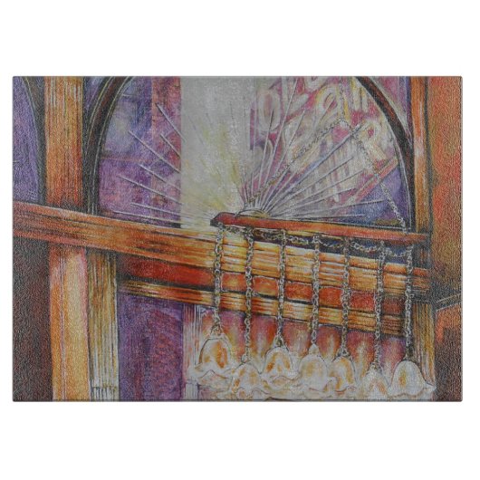 We vliegen allemaal rond hetzelfde licht. snijplank (Voorkant)