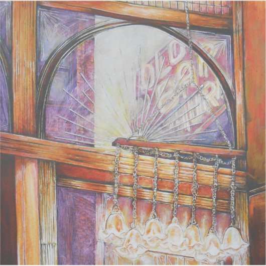 We vliegen allemaal rond hetzelfde licht. sticker (Voorkant)