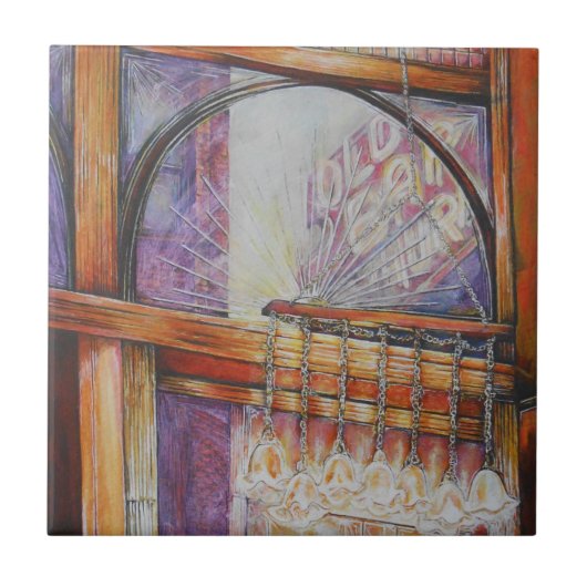 We vliegen allemaal rond hetzelfde licht. tegeltje (Voorkant)