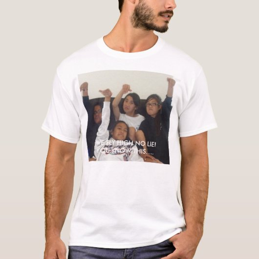 WE VLIEGEN HOOG T-SHIRT (Voorkant)