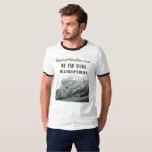 We vliegen met helikopters t-shirt (Voorkant volledig)