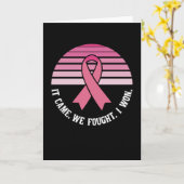 We vonden dat ik borstkanker zou krijgen. kaart (Gele Bloem)