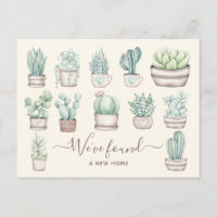 We vonden nieuwe Waterverf Boho Succulents