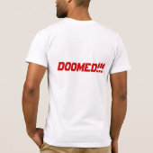 WE VREEMDEN DOOMED. T-SHIRT (Achterkant)