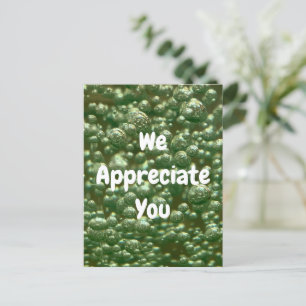 We Waarderen U Medewerker Prestatie Dank U Briefkaart