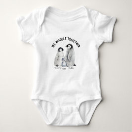 we waddle together - baby bodysuit