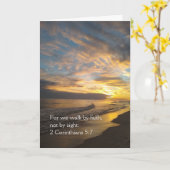 We Wandelen in het Geloof Kaart (Gele Bloem)