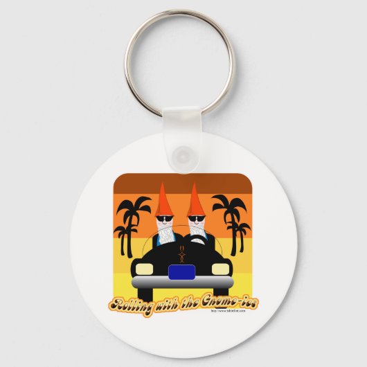 We waren aan het rollen met de Gnom's Sleutelhanger (Voorkant)