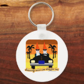 We waren aan het rollen met de Gnom's Sleutelhanger (Voorkant)