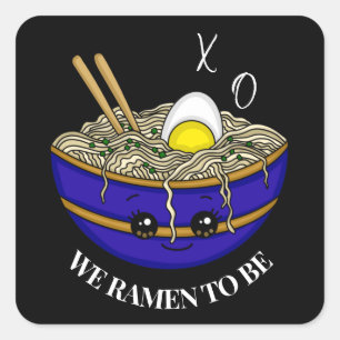 We waren bedoeld om te worden   Funny Pun Vierkante Sticker