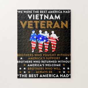 We waren het beste Amerika met Vietnam veteraan TS Legpuzzel