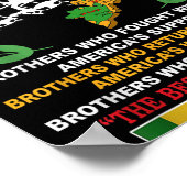 We waren het beste Amerika met Vietnam-veteranenbr Poster (Hoek)