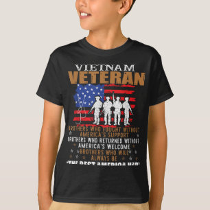 We waren het beste Amerika met Vietnam-veteranenbr T-shirt