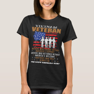 We waren het beste Amerika met Vietnam-veteranenbr T-shirt
