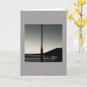 We waren hier wenskaart kaart (Gele Bloem)