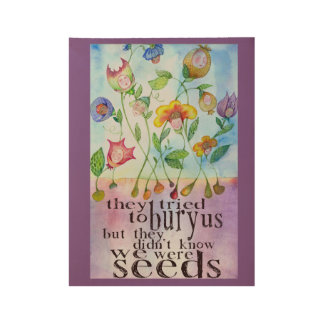 We waren Poster van zaad