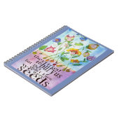 We waren Seeds Spiral Notebook Notitieboek (Linkerzijde)
