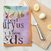 We waren Seeds Towel Theedoek (Quarter Fold)