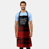 We wensen je een prettig kerstfeest. schort (Gedragen)