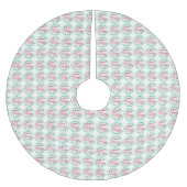 We wensen u een prettige kerstdag kerstboom rok (Voorkant)