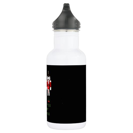 We wensen u een prettige kerstkrakers. waterfles  (Rechts)