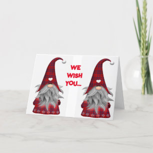 "WE" WENSEN "U" EEN ZEER MERRY CHRISTMAS FEESTDAGEN KAART
