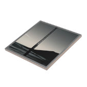 We Were Here kleine keramische tegel Tegeltje (Zijkant)