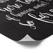 We weten dat je hier vandaag 8x10 Memorial Sign zo Poster (Hoek)