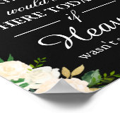 We weten dat je hier zou zijn, gedenken de witte F Poster (Hoek)