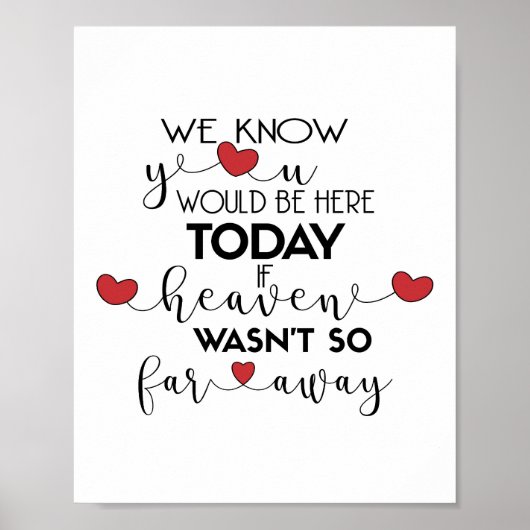We weten dat je hier zou zijn vandaag de dag... poster (Voorkant)