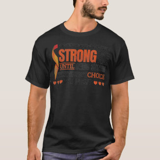 We weten niet hoe sterk we ons bewust zijn van nie t-shirt