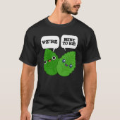 We willen grappig kruiden pun donker BG zijn T-shirt (Voorkant)