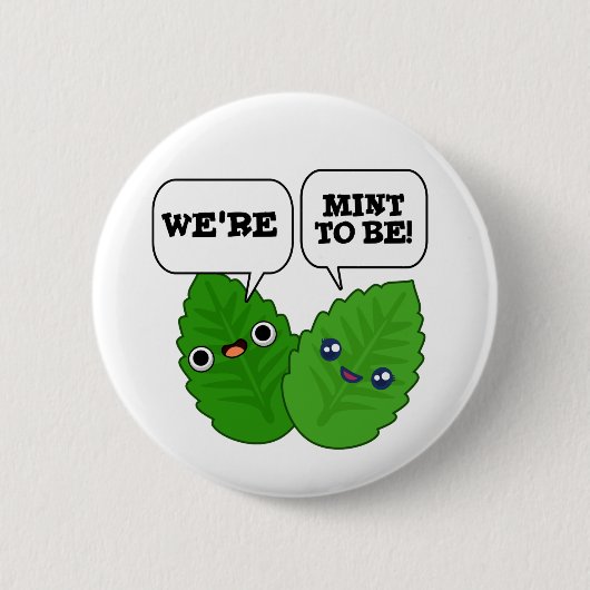 We willen grappige kruidenwoordspeling zijn ronde button 5,7 cm (Voorkant)
