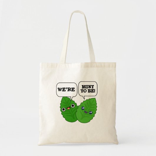 We willen grappige kruidenwoordspeling zijn tote bag (Voorkant)