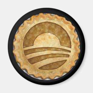 "We willen Pie!" Obama Pie Magnet Magneet