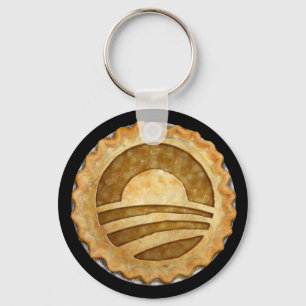 "We willen Pie!" Obama Pie Sleutelhanger