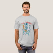 We willen surf t-shirt (Voorkant volledig)