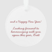 We Wish You a Merry Christmas Music Note Photo Red (dos)