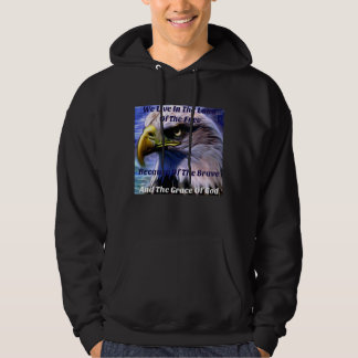 We wonen in het land van de vrije-dankbaarheid ont hoodie