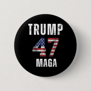 We wonnen de inauguratiedag 2025 47e President am Ronde Button 5,7 Cm