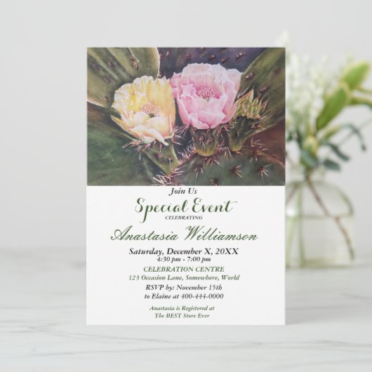 WE WORDEN TWEE PARTY EVENT UITNODIGING (Staand voorkant)