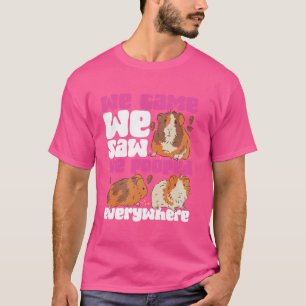We zagen dat we overal gepoold werden. t-shirt