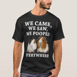 We zagen dat we overal pasten waar Guinee rondzwer T-shirt