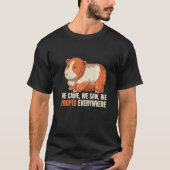 We zagen dat we overal waar Guinee-Bissau poopten. T-shirt (Voorkant)