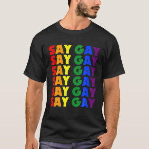 We zeggen Gay Pride - LGBT Florida Proud Clothing T-shirt