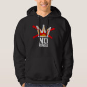 WE ZEGGEN GEEN KONINGEN HOODIE (Voorkant)