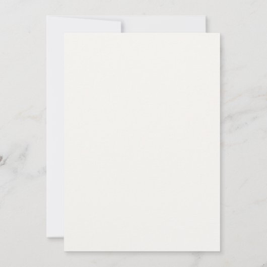 We zeiden ja minimale chique moderne bruiloft save the date (Achterkant)