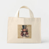 "We zijn allemaal boos hier" kleine Canvas tas (Voorkant)